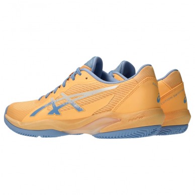 Asics Solution Swift FF2 Padel orange glow cream 2025 Padelskor