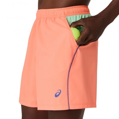 Asics Padel Court 7in orange Short