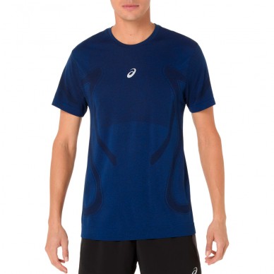 Asics Seamless SS Top blå T-shirt