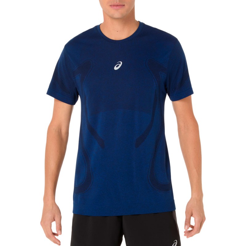 Asics Seamless SS Top blå T-shirt