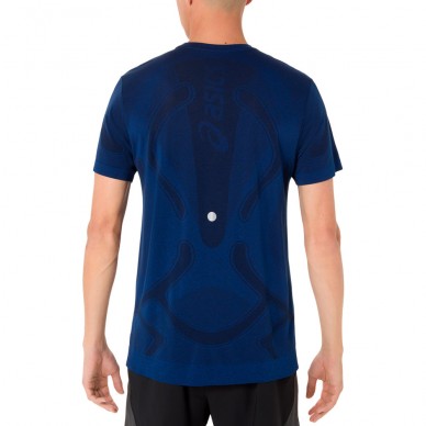 Asics Seamless SS Top blå T-shirt