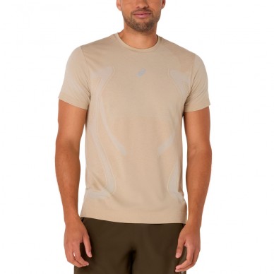 Asics Seamless SS Top off-white T-shirt