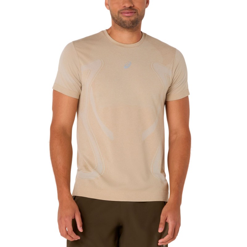 Asics Seamless SS Top off-white T-shirt