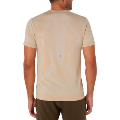Asics Seamless SS Top off-white T-shirt