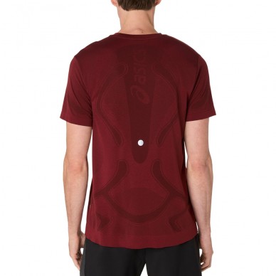 Asics Seamless SS Top röd T-shirt