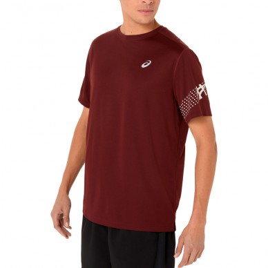 Asics Icon SS Top röd t-shirt