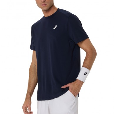 Asics Court SS Top marinblå T-shirt