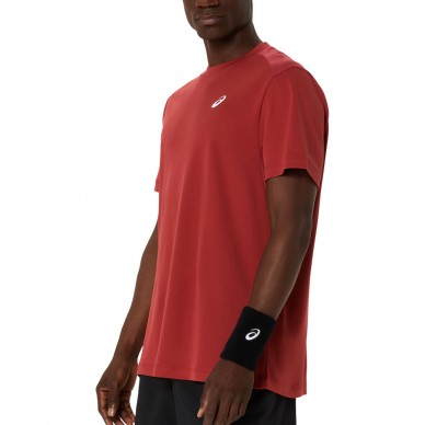 Asics Court SS Top röd t-shirt