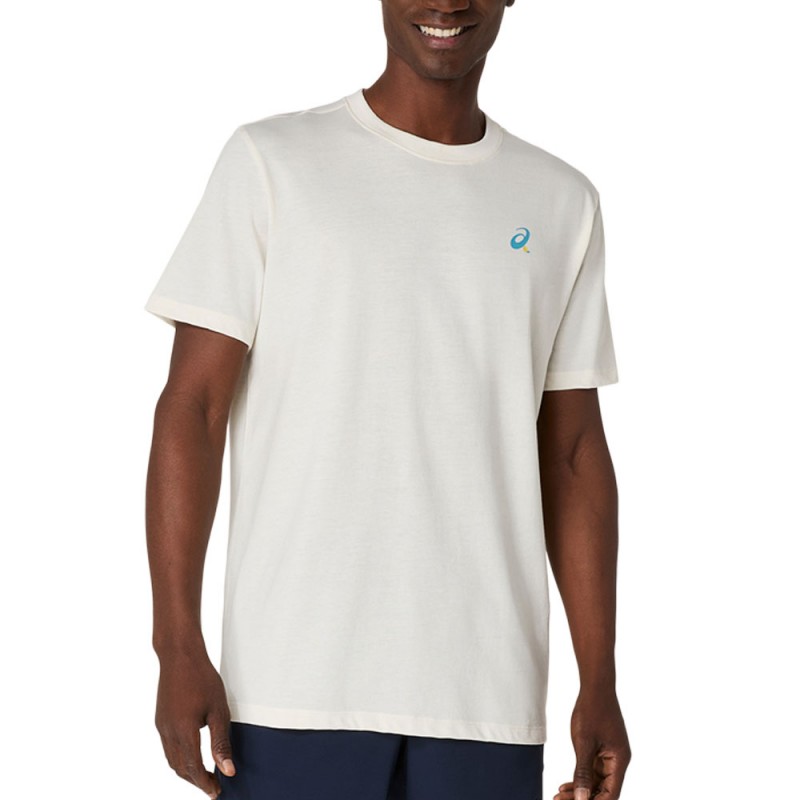 Asics Court Graphics SS Top kräm t-shirt
