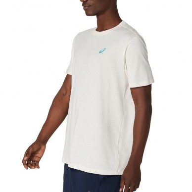Asics Court Graphics SS Top kräm t-shirt