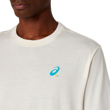 Asics Court Graphics SS Top kräm t-shirt