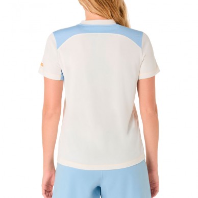 Asics Padel Court SS Top krämfärgad T-shirt