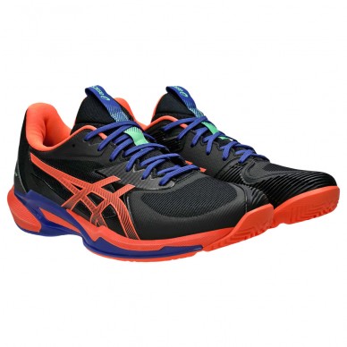 Asics Solution Speed FF3 Padel black vivid coral 2025 padelskor