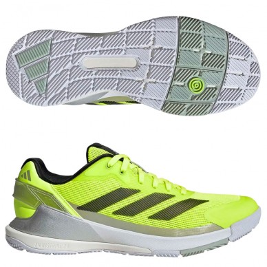 Adidas Crazyquick LS Padel M lucid lemon black 2025 padelskor