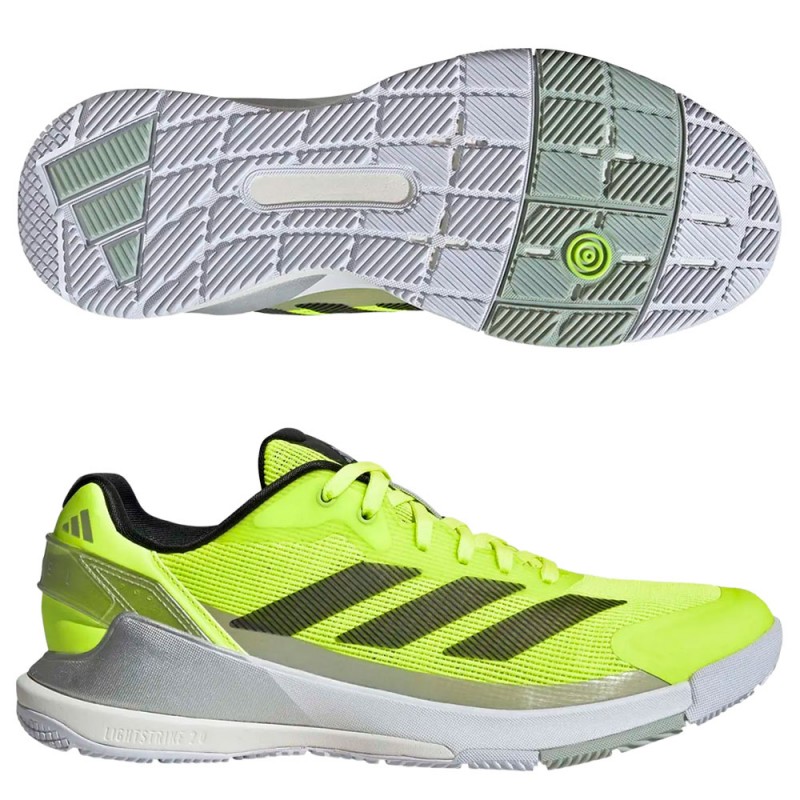 Adidas Crazyquick LS Padel M lucid lemon black 2025 padelskor