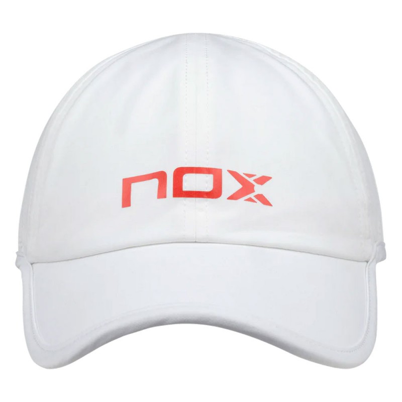 Cap Nox vit röd Cap Nox vit röd