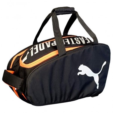 Puma Nova Elite Small svart orange 2025 Padelväska