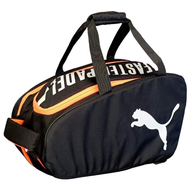 Puma Nova Elite Small svart orange 2025 Padelväska