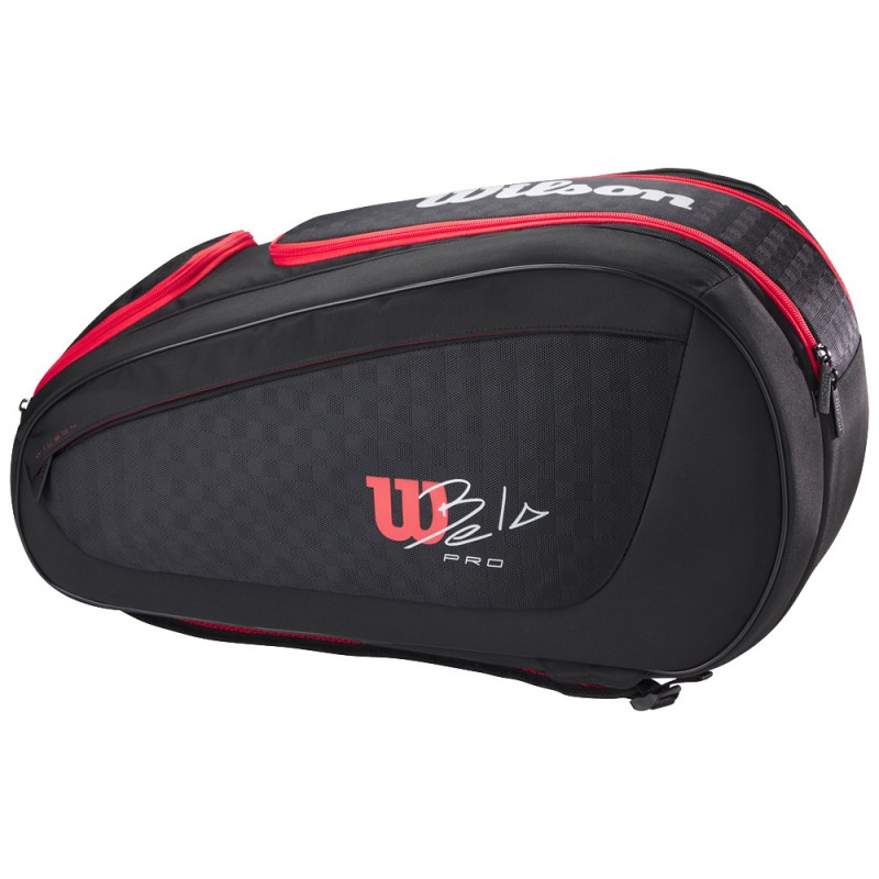 Wilson Bela V3 svart röd 2025 Padelväska
