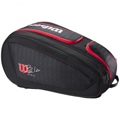 Wilson Bela V3 svart röd 2025 Padelväska