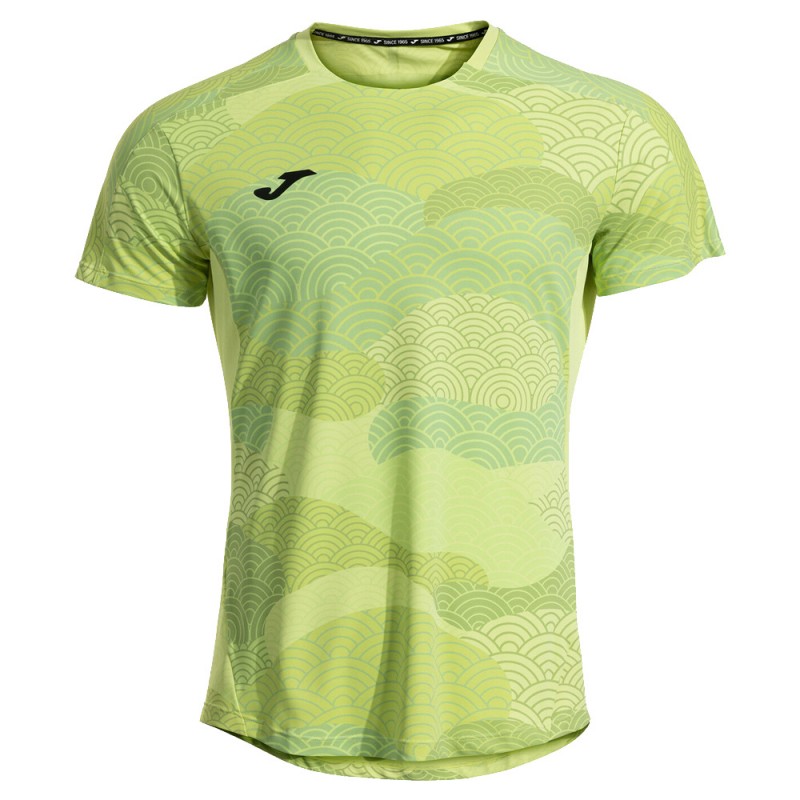 Joma Challenge print lime t-shirt