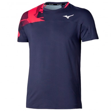 Mizuno Daybreakers Shadow blå T-shirt