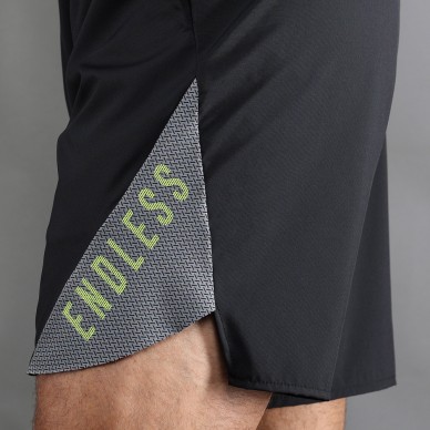 Endless Phoenix svart grå short