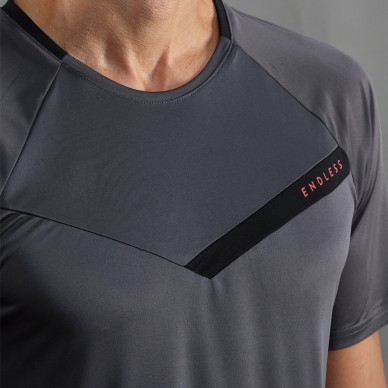 Endless Tracer titan grå t-shirt