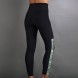 Endless Syncro svarta skogsgröna Leggings