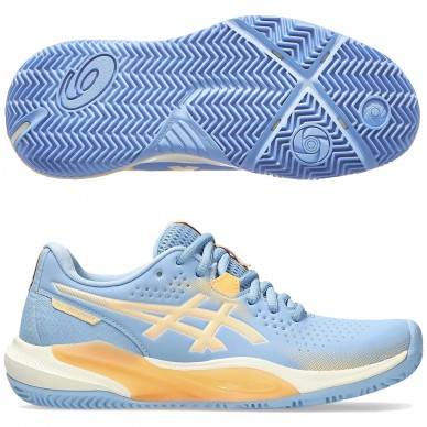 Asics Gel Challenger 15 Padel stone wash orange glow 2025 Padelskor