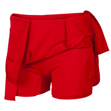 Joma Open II vibrerande röd kjol