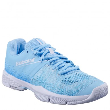 Babolat Sensa Women cyan blue white 2025 padelskor