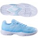 Babolat Sensa Women cyan blue white 2025 padelskor