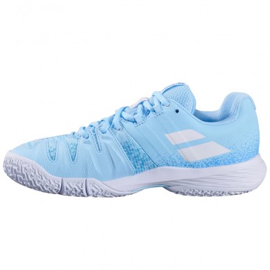 Babolat Sensa Women cyan blue white 2025 padelskor