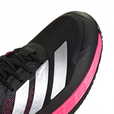 Adidas Defiant Speed 2 M Black Silver Pink 2025 padelskor