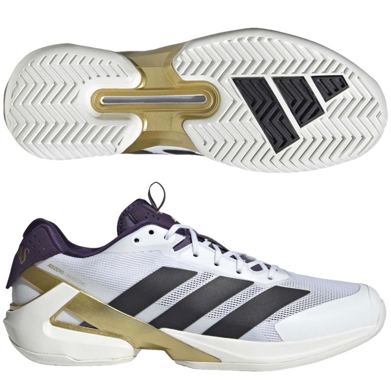 Adidas Adizero Ubersonic 5 M NM white aurplu 2025 PadelSkor