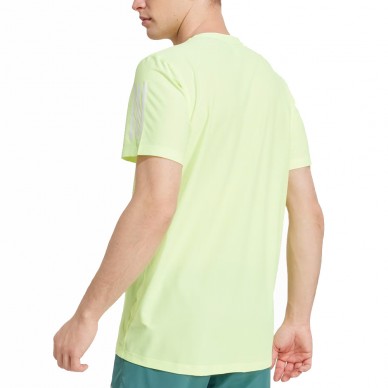 Adidas Own The Run gul fluor T-shirt