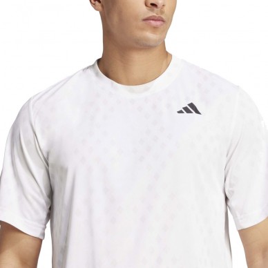 Adidas Club Graph vit grå T-shirt