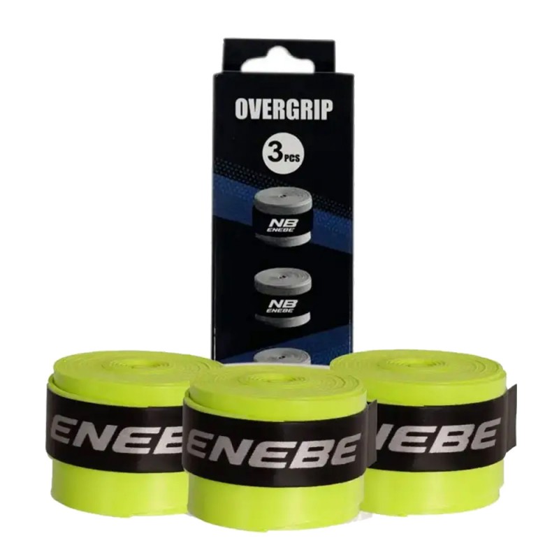 Overgrips Enebe släta x 3 gula