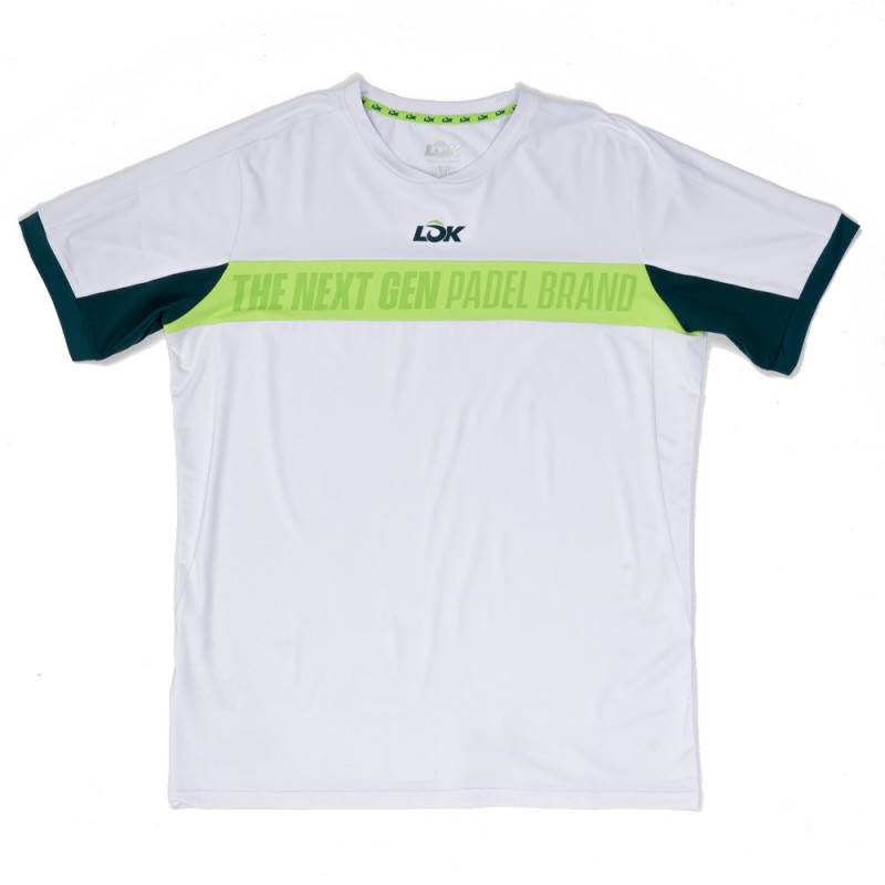 Lok Tau vit grön T-Shirt