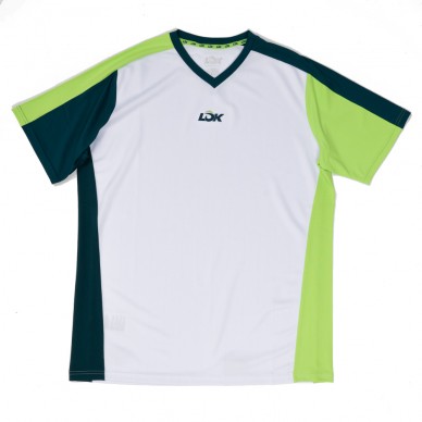 Lok Aliama vit grön T-shirt