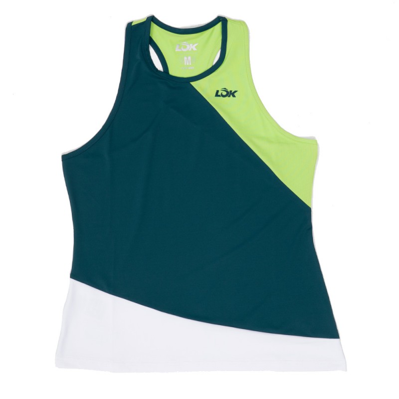 Lok Gross grön vit T-Shirt