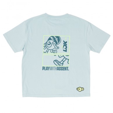 Lok Ashur oversize mintgrön T-shirt