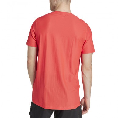 Adidas Own The Run röd T-shirt