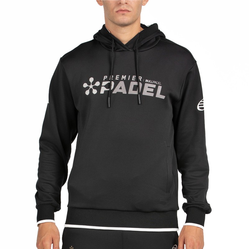 Bullpadel Piatro svart sweatshirt