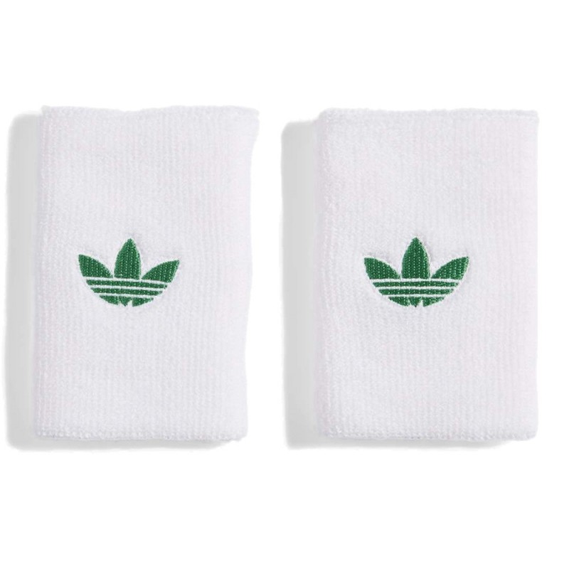 Armband Adidas Originals L vit med grön logotyp