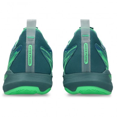 Asics Sonicsmash FF saba blue vital green 2026 Padelskor