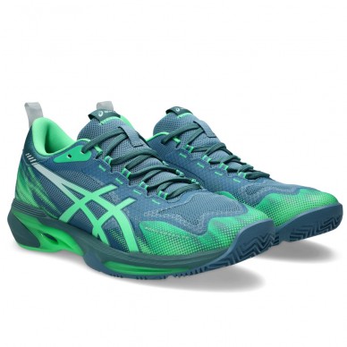 Asics Sonicsmash FF saba blue vital green 2026 Padelskor