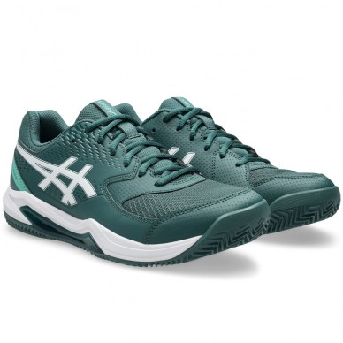 Asics Gel Dedicate 8 Clay dark neptune white 2026 padelskor