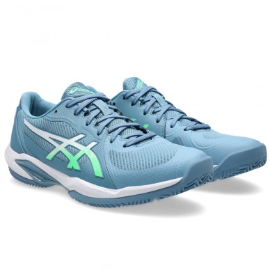 Asics Solution Swift FF 2 Padel saba blue vital green 2026 padelskor